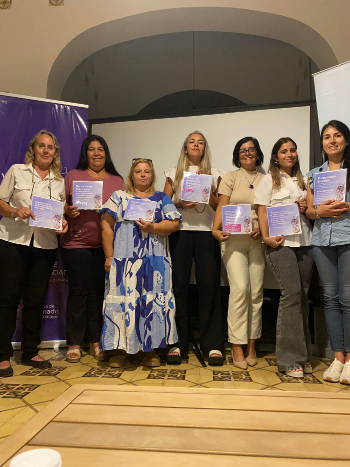 Actividad en el marco del 8M