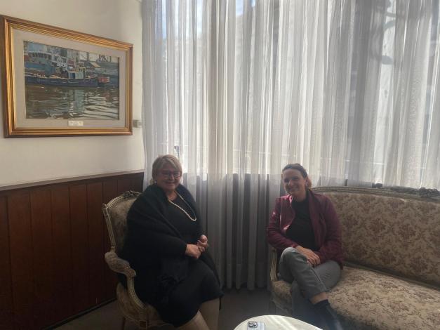 Ministra de Defensa y Directora de DINARA