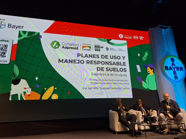 Planes de Uso de Suelo de Uruguay fueron presentados en el 34° Congreso Aapresid