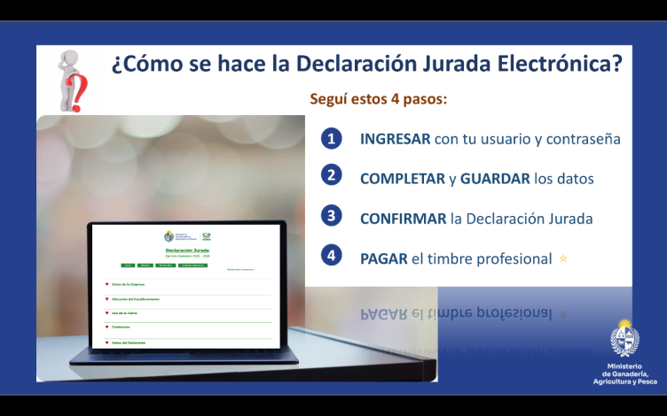 Sigue estos 4 pasos para realizar Declaración Jurada Electrónica Sigue estos 4 pasos para realizar Declaración Jurada Electrónica
