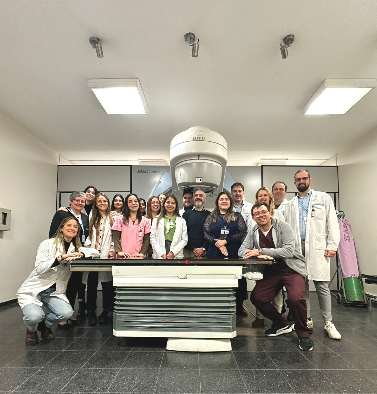 Equipo de trabajo de la Unidad Académica de Radioterapia