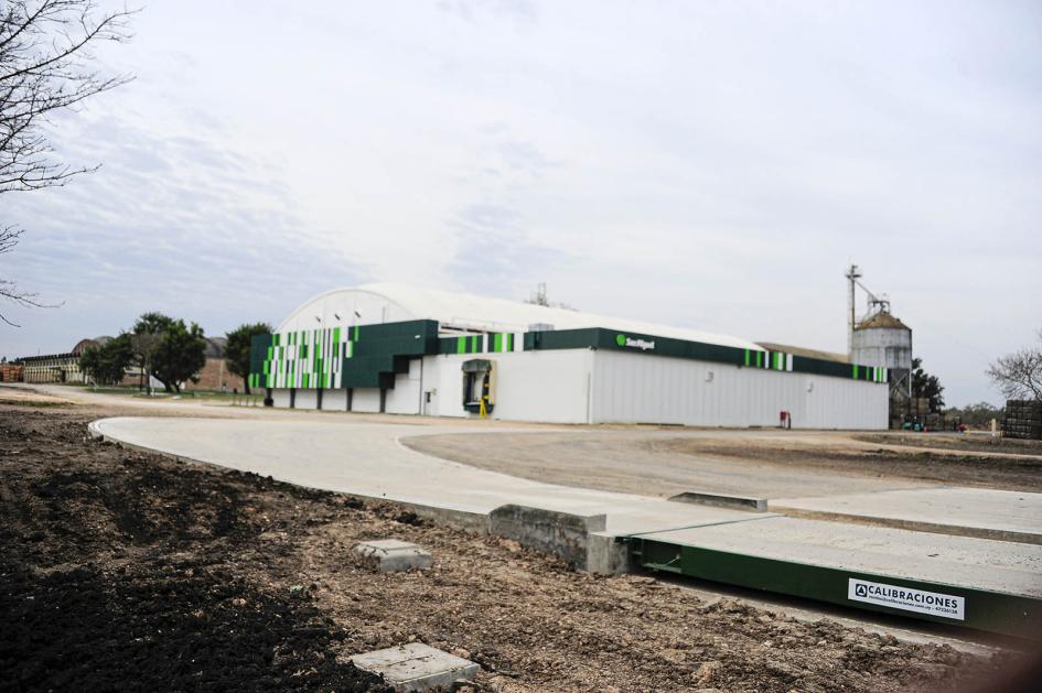 La planta se ubica en Paysandú Fachada de la planta