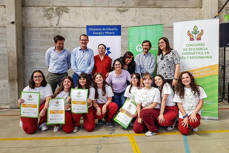 Concurso eficiencia energética CES y UTU 2019