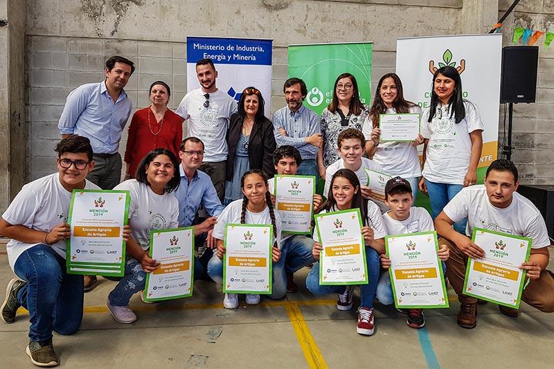 Concurso eficiencia energética CES y UTU 2019