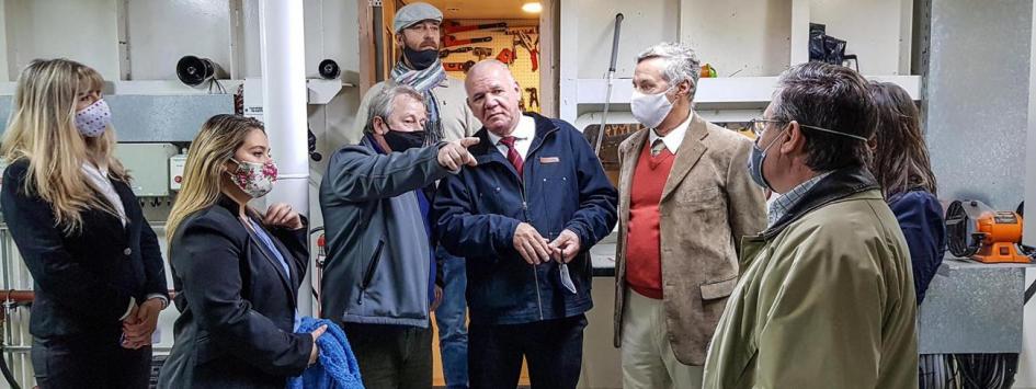Visita al dique Visita al dique