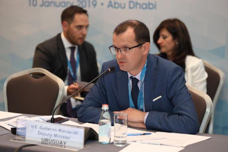 Guillermo Moncecchi en 9° Asamblea de IRENA Guillermo Moncecchi en 9° Asamblea de IRENA