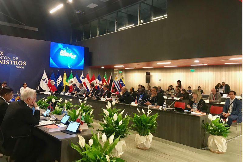 Reunión de Ministros de Olade en Lima, Perú