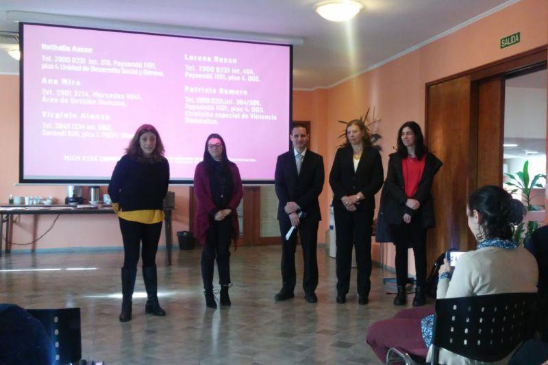 Presentación del Modelo de Calidad con Equidad de Género en edificio de Ancap