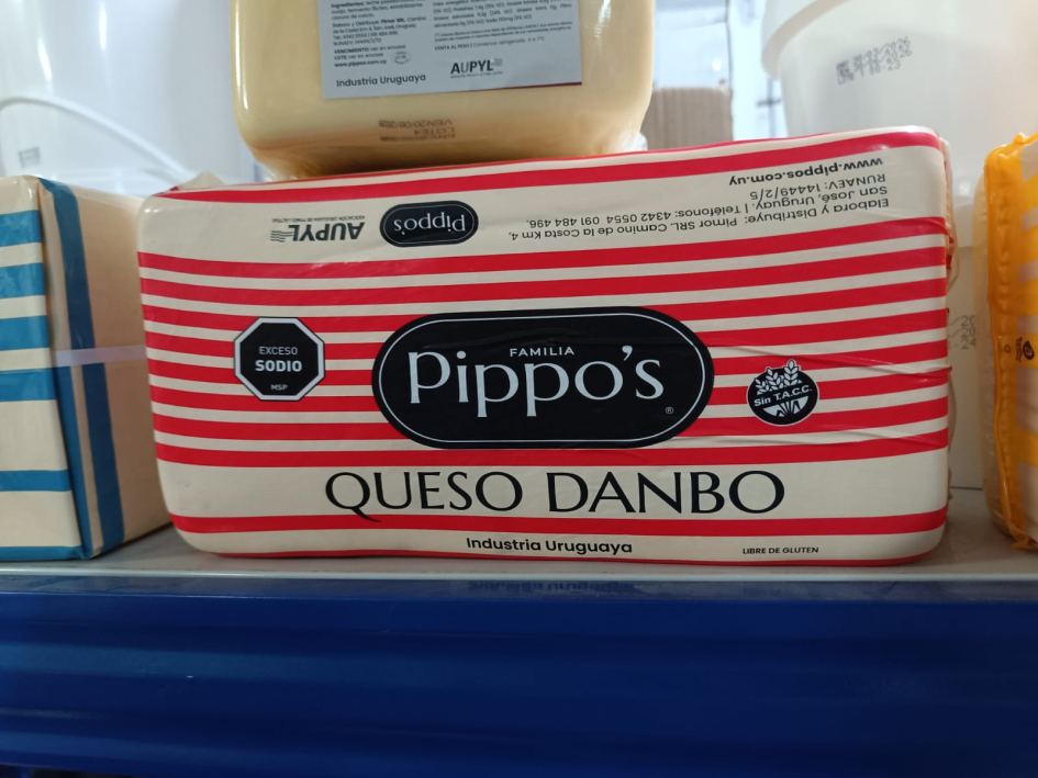 Sobre de queso danbo de Familia Pippo´s