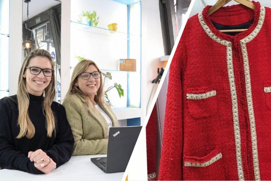 Ana Beraza y María Antonella Balatti de Arreglarte Ana Beraza y María Antonella Balatti de Arreglarte