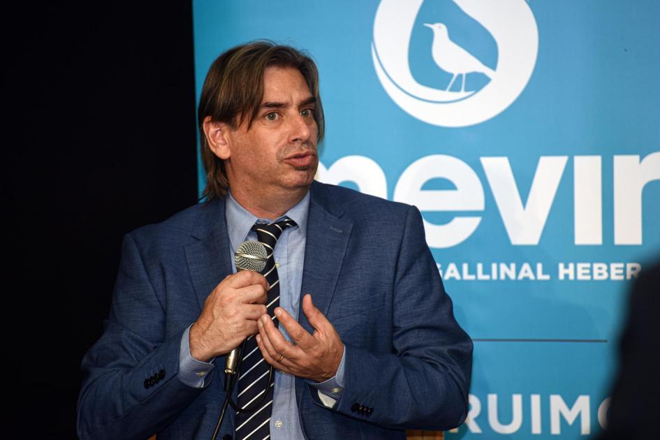 Presidente de Mevir, Juan Pablo Delgado Presidente de Mevir, Juan Pablo Delgado