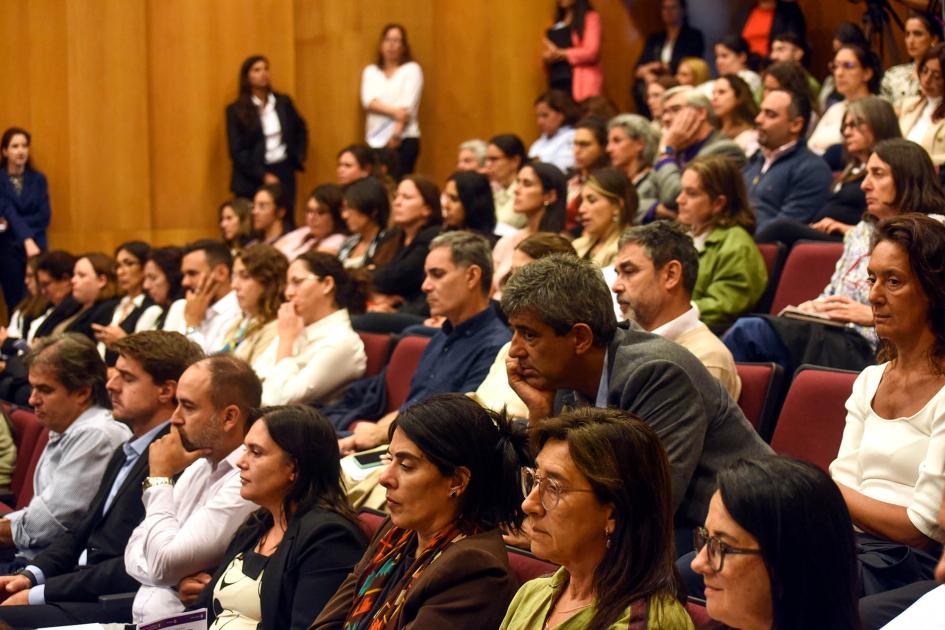 Público Público de la actividad, sentado