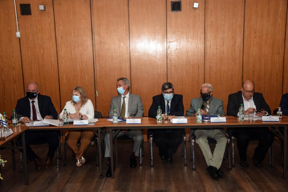 Delegación uruguaya Parte de la delegación uruguaya