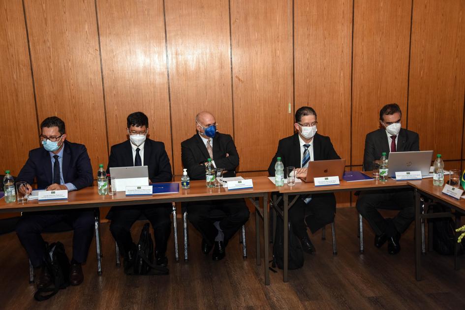 Parte de la delegación brasileña Parte de la delegación brasileña