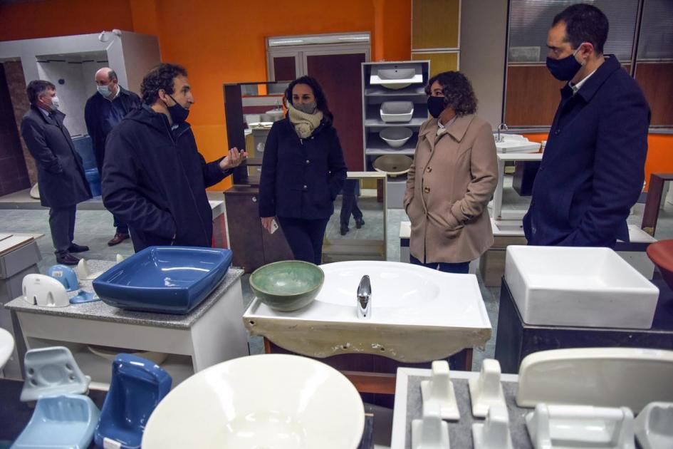 Autoridades visitaron el futuro Parque Industrial Olmos