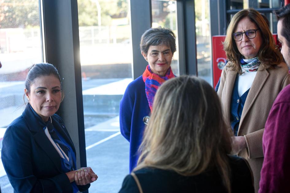 La ministra conoció los proyectos de las startups Ministra dialoga con representantes de startups y autoridades