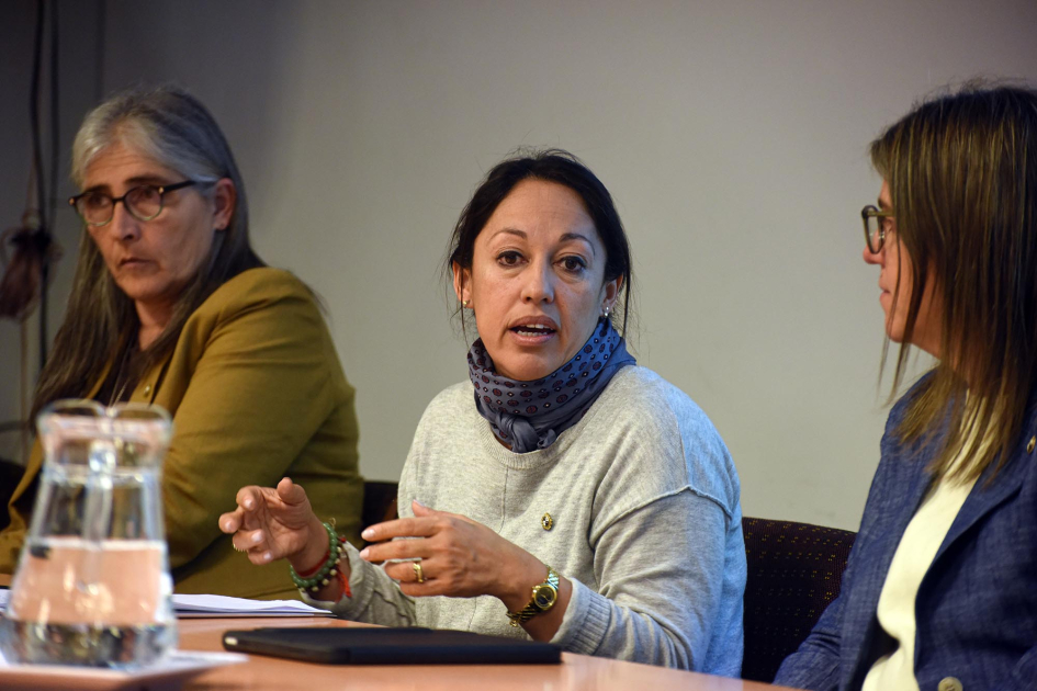 Lucía Etcheverry, Fernanda Cardona y Tamara Paseyro