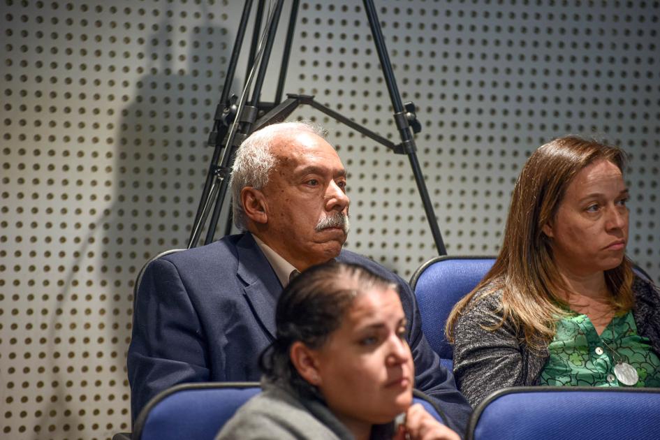 Director de Dinapyme, Luis Inzaurralde, y asesora de Dinapyme, Yanella Posente Director de Dinapyme, Luis Inzaurralde, y asesora de Dinapyme Yanella Posente