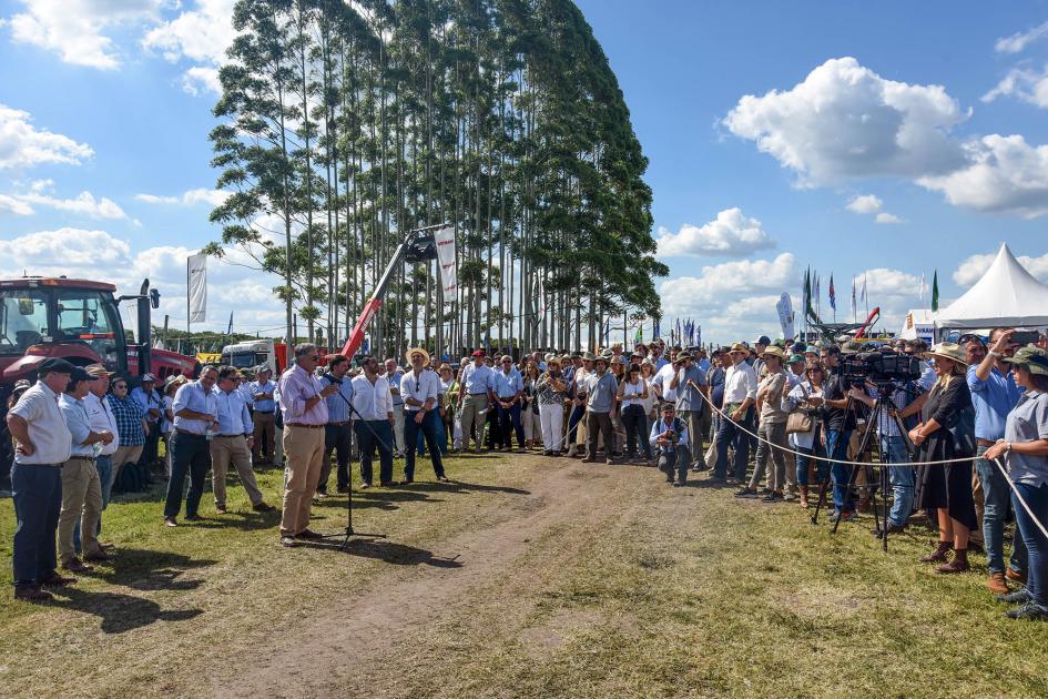 Autoridades y público en la Expo Activa