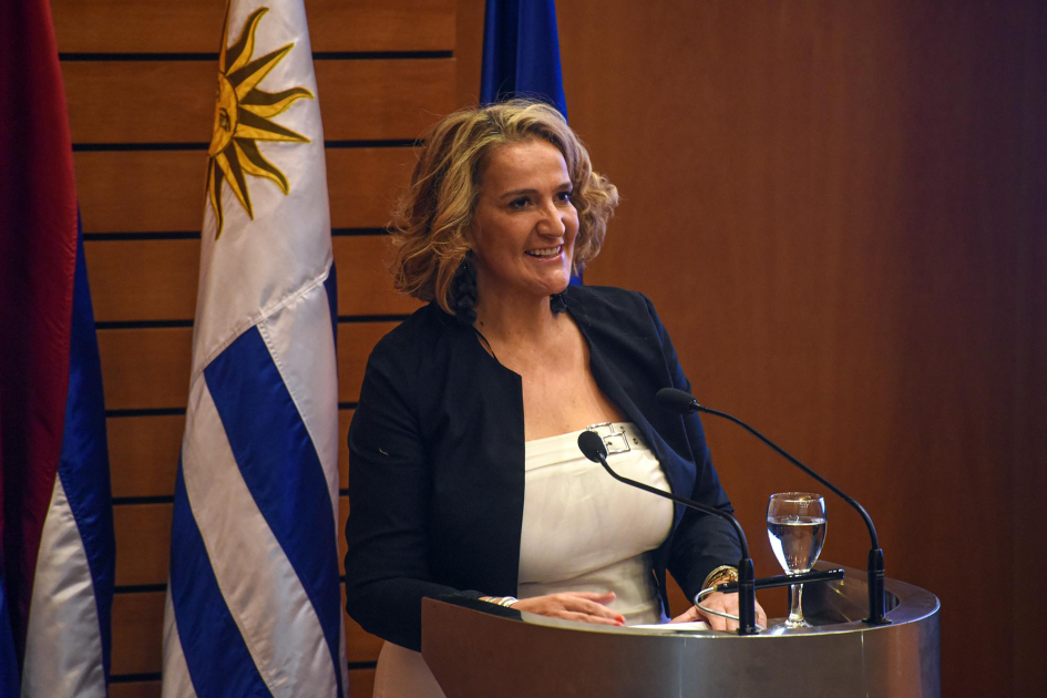 Natalia Lencina, representante de Campofrío Natalia Lencina, representante de Campofrío, hablando