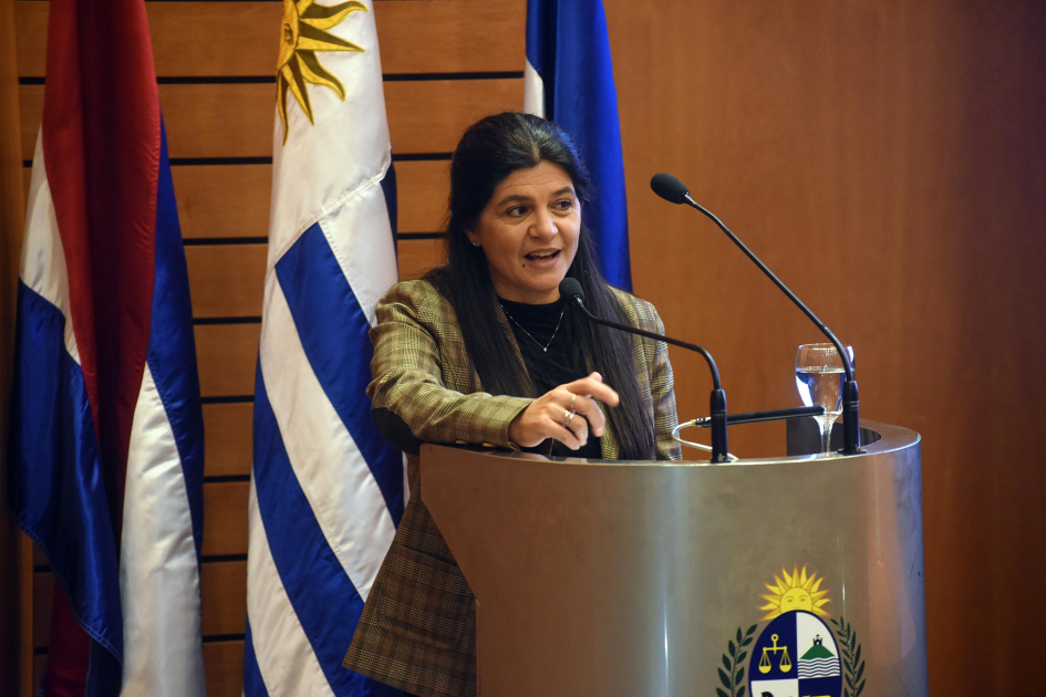 Arianna Spinelli, directora de Energía Arianna Spinelli, directora de Energía, hablando