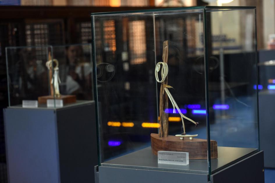 Pieza premiada en la edición 2022 Artesanía en madera y otros materiales
