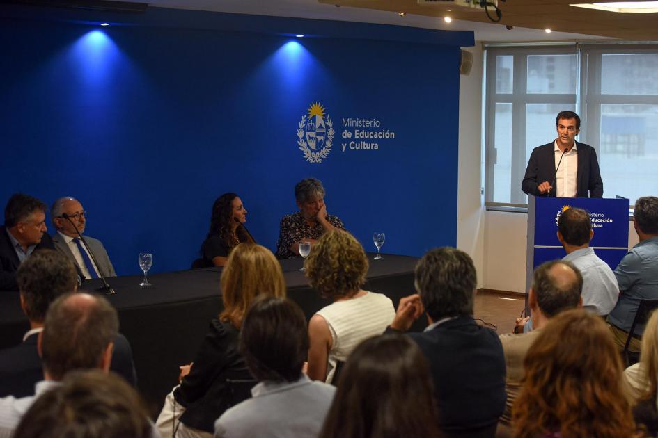 Oratoria del presidente de la Agencia del Cine y del Audiovisual, Facundo Ponce de León