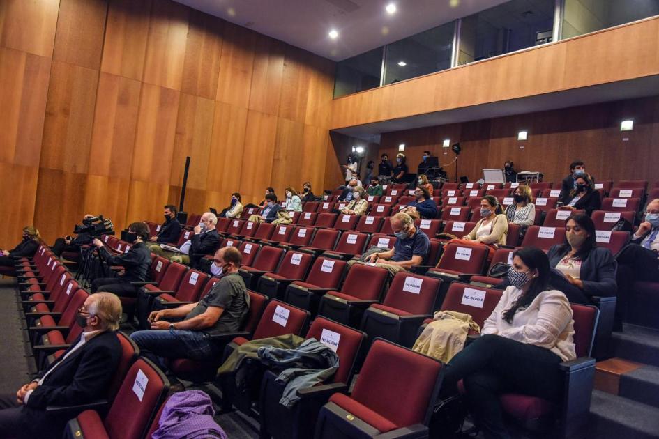 Público asistente al cierre de Biovalor