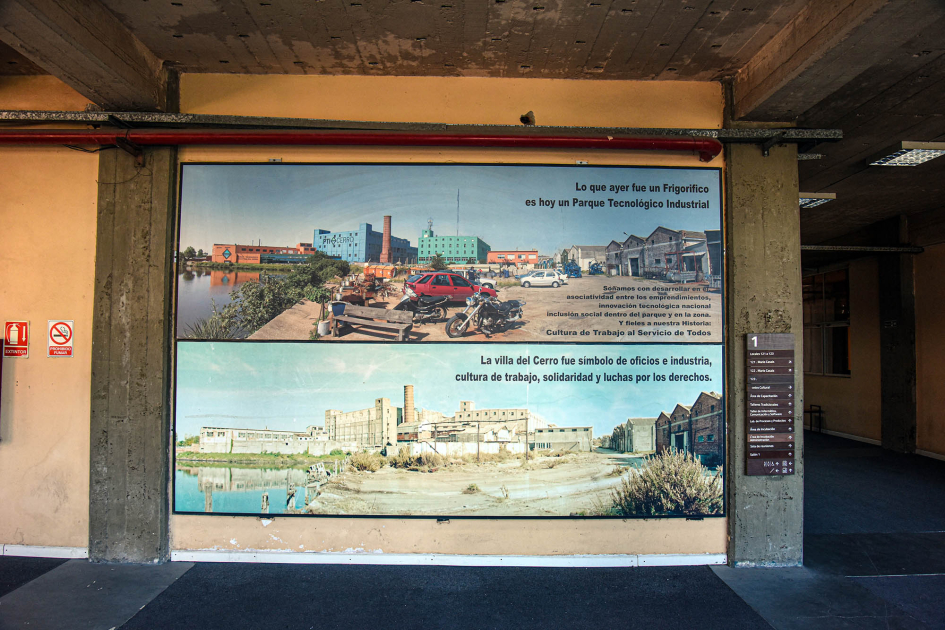 Mural Mural en nodo de innovación