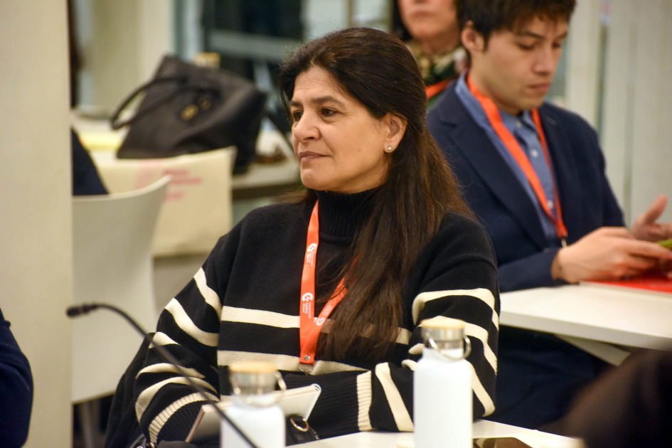 Directora nacional de Energía, Arianna Spinelli Directora Spinelli, sentada
