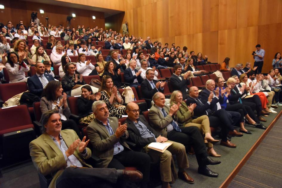 El evento se realizó en el anfiteatro del Anexo de Torre Ejecutiva Público en anfiteatro