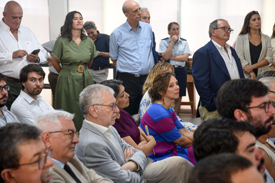 El evento se desarrolló en el PTI del Cerro Público, sentado y de pie