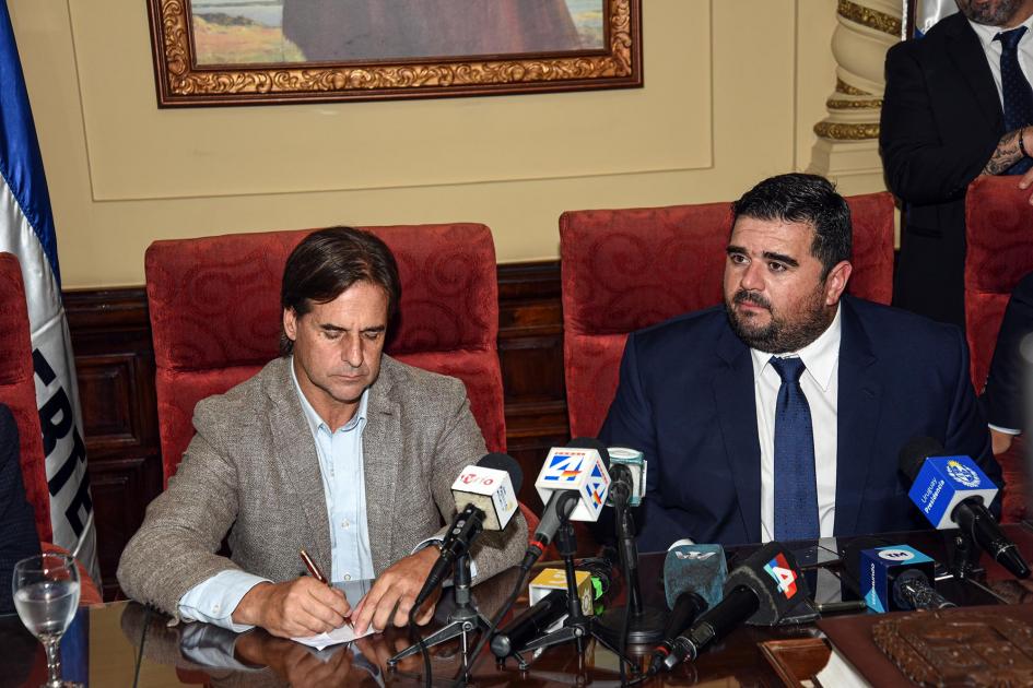 Apertura a cargo del intendente de Paysandú, Nicolás Olivera. Apertura a cargo del intendente de Paysandú, Nicolás Olivera.