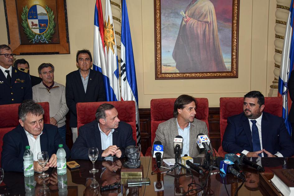 Anuncio a cargo del presidente Luis Lacalle Pou. Anuncio a cargo del presidente Luis Lacalle Pou.