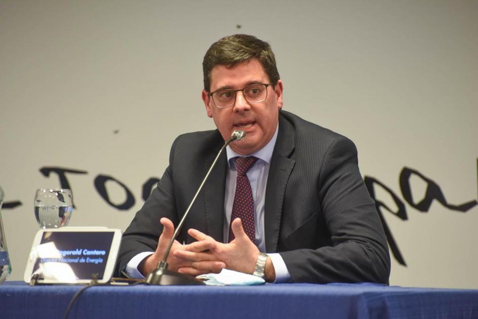 Director nacional de Energía, Fitzgerald Cantero. Director nacional de Energía, Fitzgerald Cantero