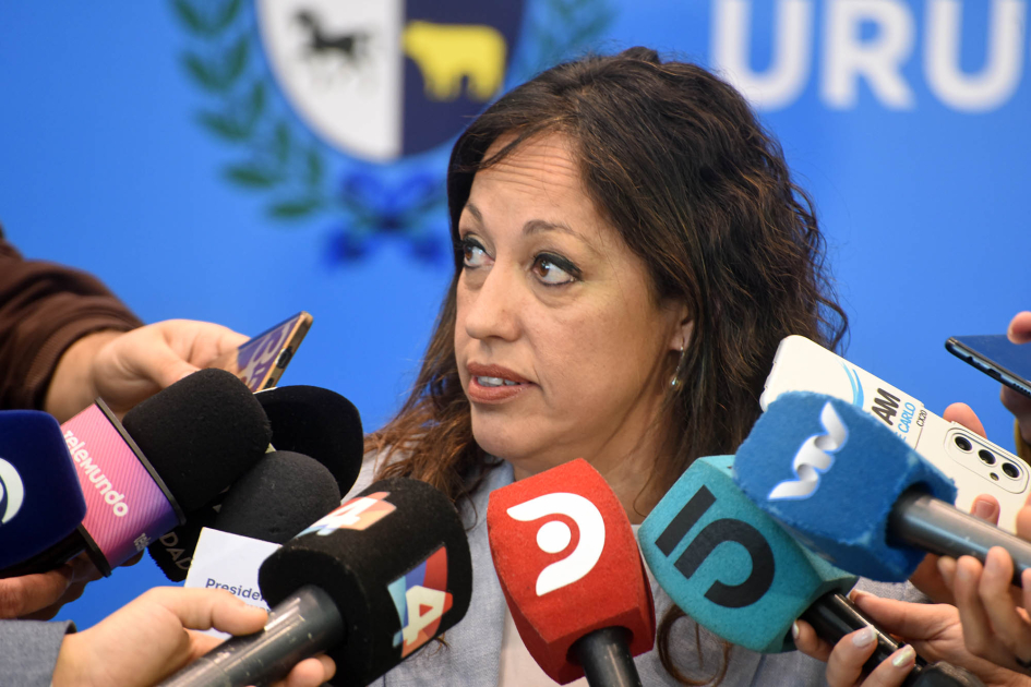 Fernanda Cardona en rueda de prensa Fernanda Cardona en rueda de prensa