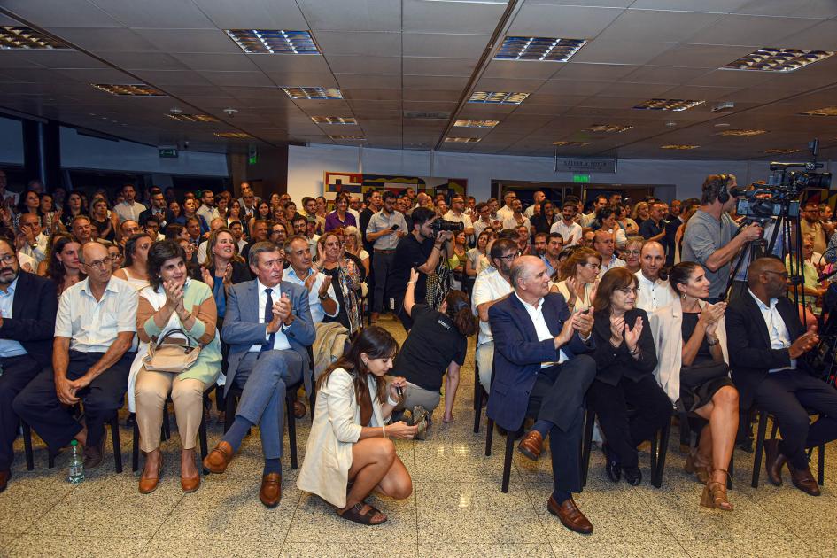 El evento contó con la participación de autoridades e integrantes de organizaciones Sala Idea Vilariño, colmada