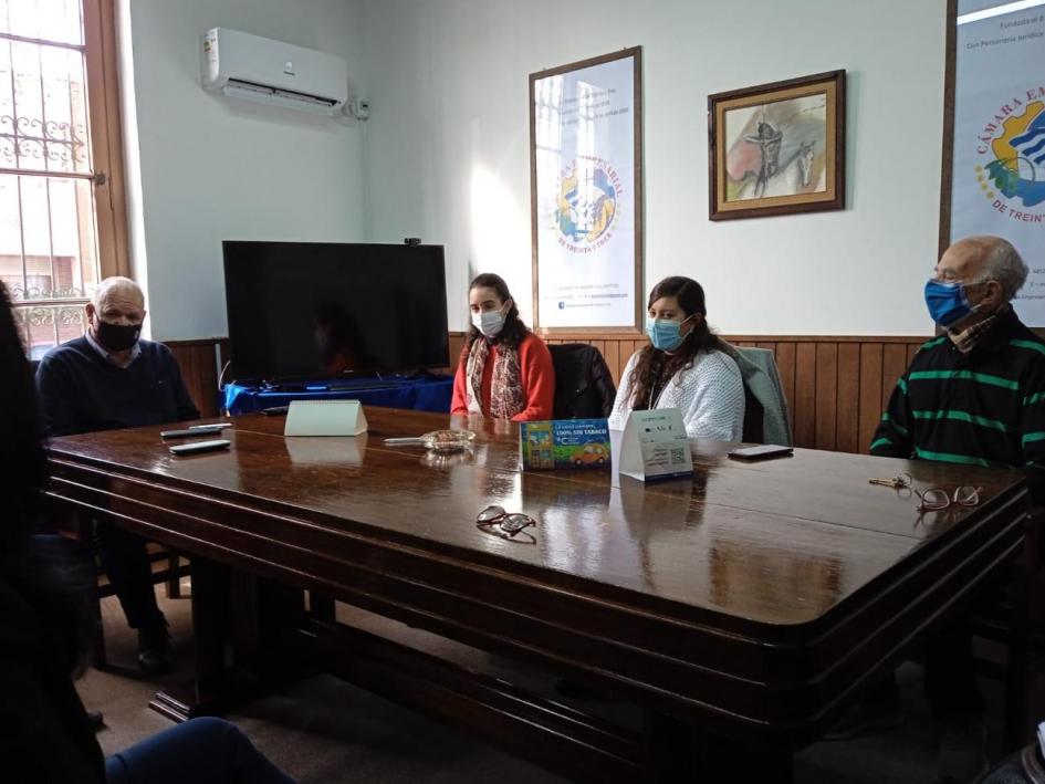 Verri mantuvo reuniones con autoridades y con empresarios de Treinta y Tres Verri mantuvo reuniones con autoridades y con empresarios de Treinta y Tres