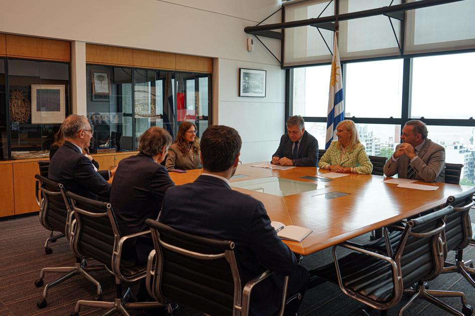 Reunión en Presidencia de la República Reunión con presidenta en ejercicio