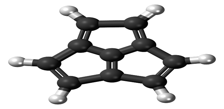 molécula de hidrocarburo