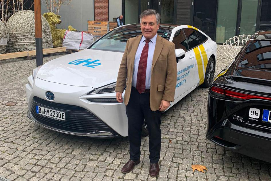 Auto propulsado por hidrógeno - EUREF Campus Ministro H2U