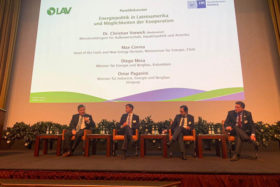 Presentación en la Conferencia de economía y política energética del Foro LAV de Alemania y América Latina Ministro