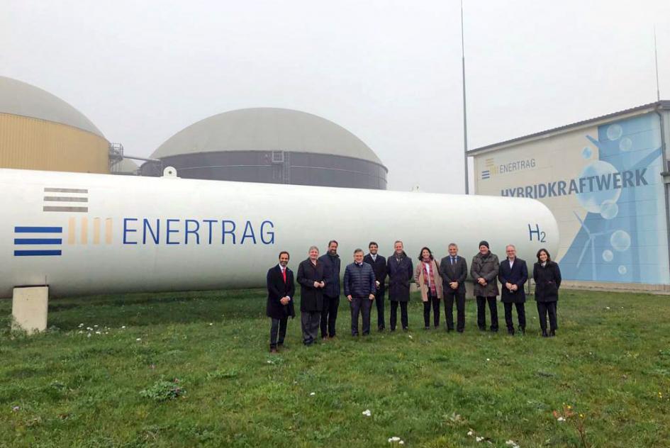 Planta de producción de hidrógeno verde Enertrag Ministro