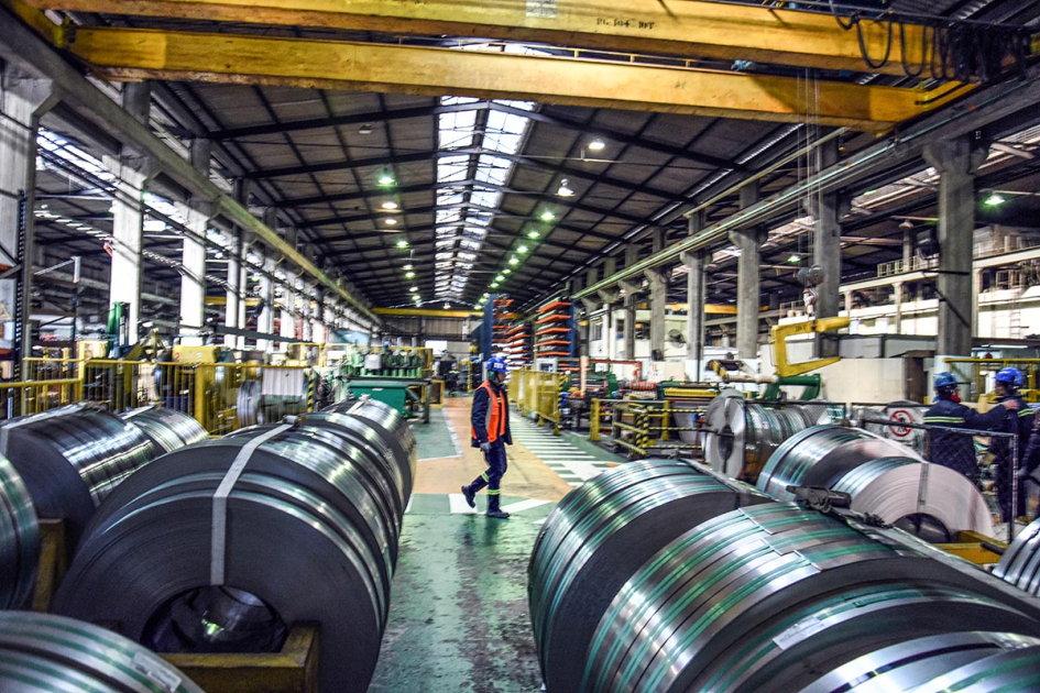 Trabajador en una industria