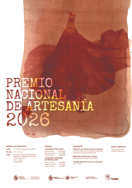 Afiche Premio Nacional de Artesanías 2026 Imagen del Premio Nacional de Artesanía, edición 2026