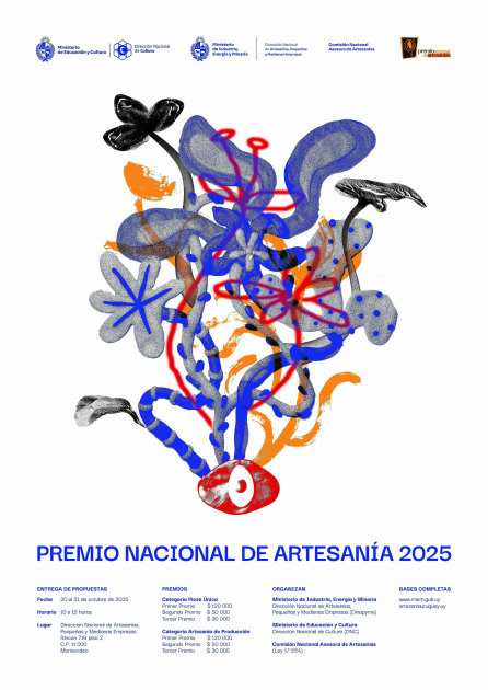 Afiche del Premio Nacional Artesanía 2025 Premio Nacional De Artesanías 2025
