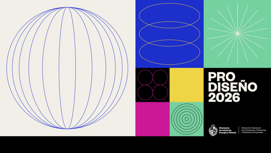 Flyer logo lanzamiento de Prodiseño edición 2026