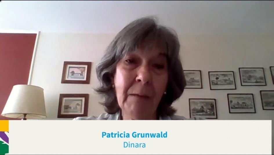 Representante de la Dinara (MGAP), Patricia Grunwald