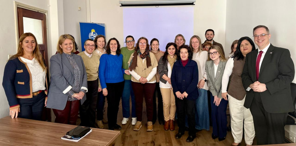 participantes de la capacitación uspto en la dnpi