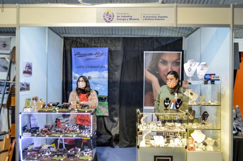 Stand del Pabellón Uruguay Produce